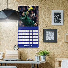 Календарь Челси настенный 30х30 Legends Square Calendar 2026