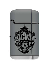 Зажигалка ЦСКА эмблема, цвет серый