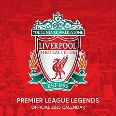 Календарь Ливерпуль Legends Square Calendar 2025
