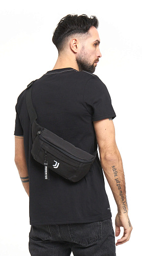 Сумка на пояс Ювентус 37311 черный