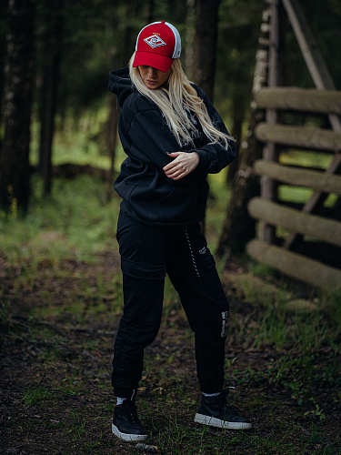 Бейсболка Спартак красно-белая 120291 летняя