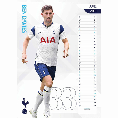 Календарь Тоттенхэм Calendar 2021