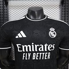 Футболка игровая Реал Мадрид 2026/2027 Special Player Edition черная