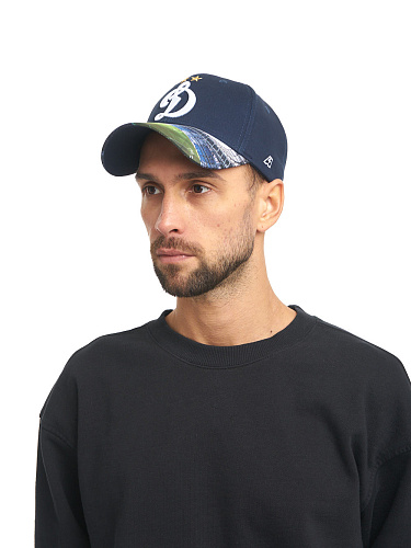 Бейсболка Динамо синяя со стадионом на козырьке 60132