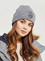 Шапка ПФК ЦСКА, цвет серый