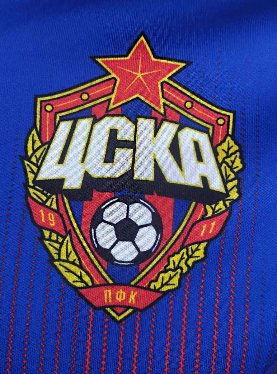 Детская футболка ЦСКА домашняя игровая упрощенная 2021/2022