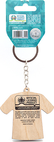Брелок ЕВРО 2020 Санкт-Петербург, двухсторонний