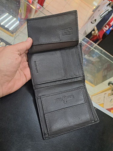 Портмоне Реал Мадрид RME2109MARRON коричневый, кожа, вертикальный, монетница 