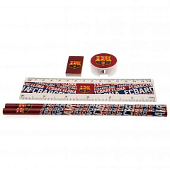 Металлический пенал Барселона с канцтоварами Stationery Tin Set