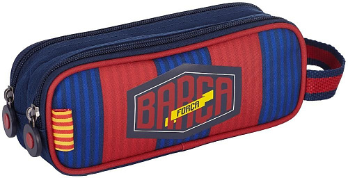 Пенал Барселона, красно-синий, два отделения FC-138