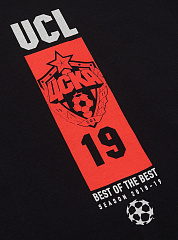 Футболка ЦСКА UCL "BEST OF THE BEST", цвет чёрный
