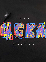 Футболка ЦСКА мужская "Детские рисунки"