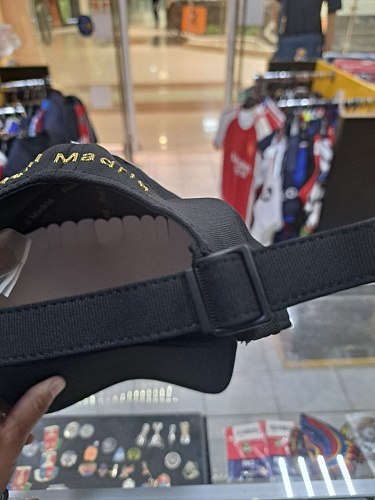 Бейсболка Реал Мадрид BLACK & GOLD ADULTO