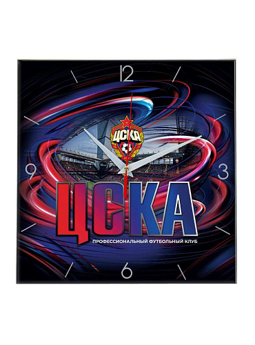 Часы настенные "Орбита ЦСКА", стекло
