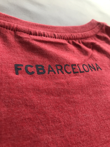 Футболка Барселона Camp Nou красная