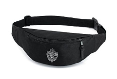 Сумка на пояс ЦСКА удлиненная "Эмблема", цвет чёрный