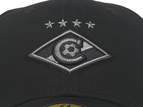 Бейсболка Спартак черная 120357