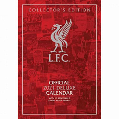 Календарь Ливерпуль Deluxe Calendar 2021