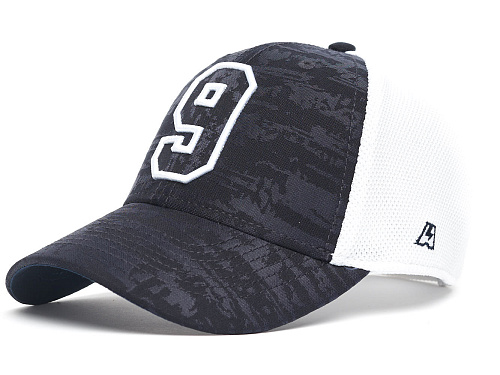 Бейсболка с номером 9, летняя с сеткой, 207167