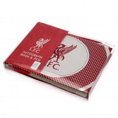 Блокнот и ручка Ливерпуль Autograph Book & Pen