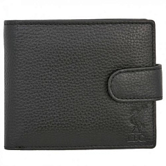 Портмоне Ливерпуль Black Leather Wallet
