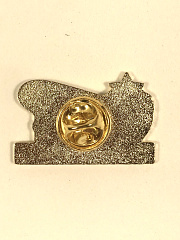 Значок ЦСКА "Банда едет на выезд. Самолет"