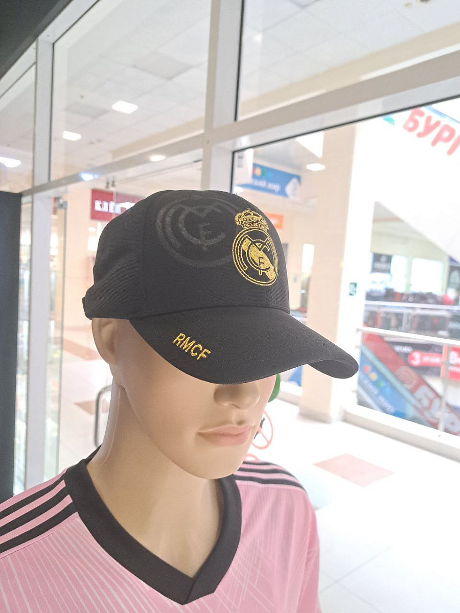 Бейсболка Реал Мадрид черная