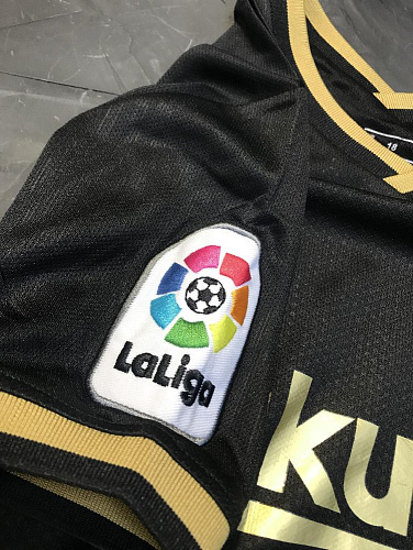 Детская форма Месси Барселона 2020/2021 выездная черная