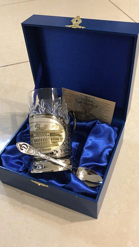 Набор для чая Динамо-Дома мельхиор