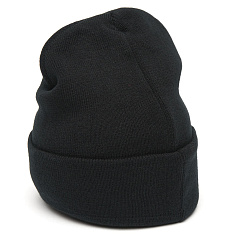 Шапка Ювентус 37300 черная с отворотом