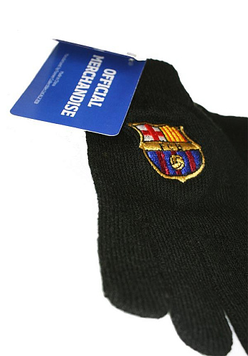 Перчатки Барселона вязаные