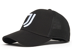 Бейсболка Ювентус черная без фиксатора, 37253