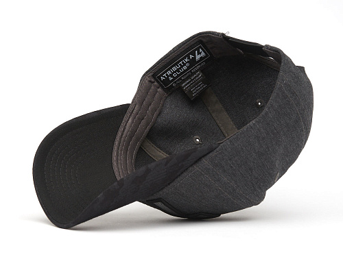 Бейсболка КХЛ №77 серо-черная 107691