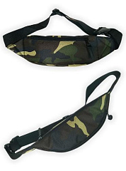 Сумка на пояс удлиненная ПФК ЦСКА, цвет зеленый камуфляж