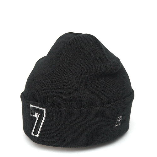 Шапка подростковая №7 черная 19123