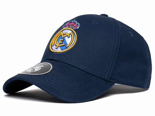 Бейсболка Реал Мадрид темно-синяя 21162