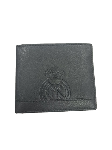 Портмоне Реал Мадрид RME2206NEGRO черный, кожа, горизонтальный 