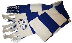 Шарф "FCD"-вязаный зебра 1010/09  (ТТ)