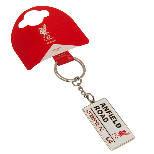 Брелок Ливерпуль Embossed Street Sign Keyring
