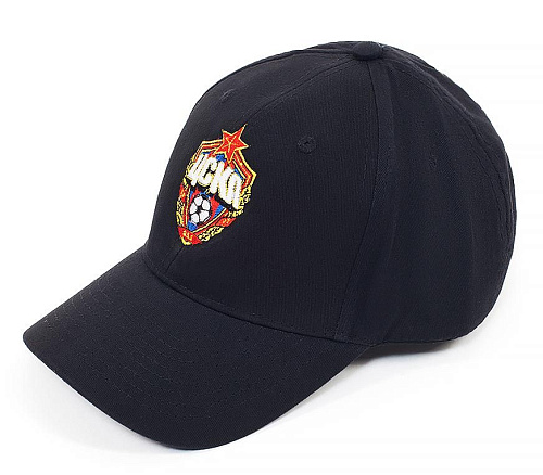 Бейсболка ЦСКА EUROPA LEAGUE, цвет чёрный