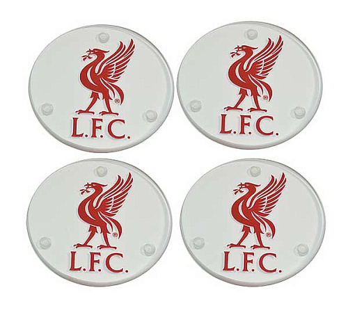 Подставки стеклянные Ливерпуль Glass Coasters