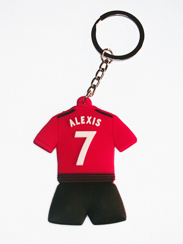 Брелок Манчестер Юнайтед Алексис ПВХ