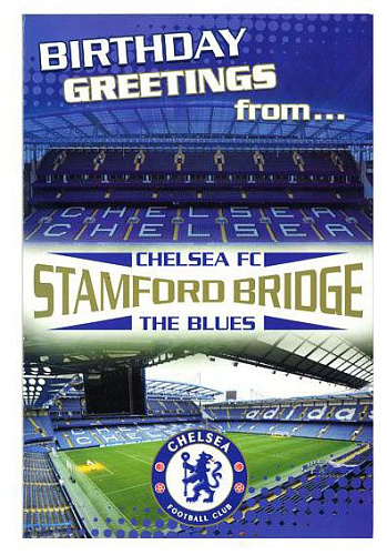 Открытка Chelsea F.C. Pop-Up Birthday Card