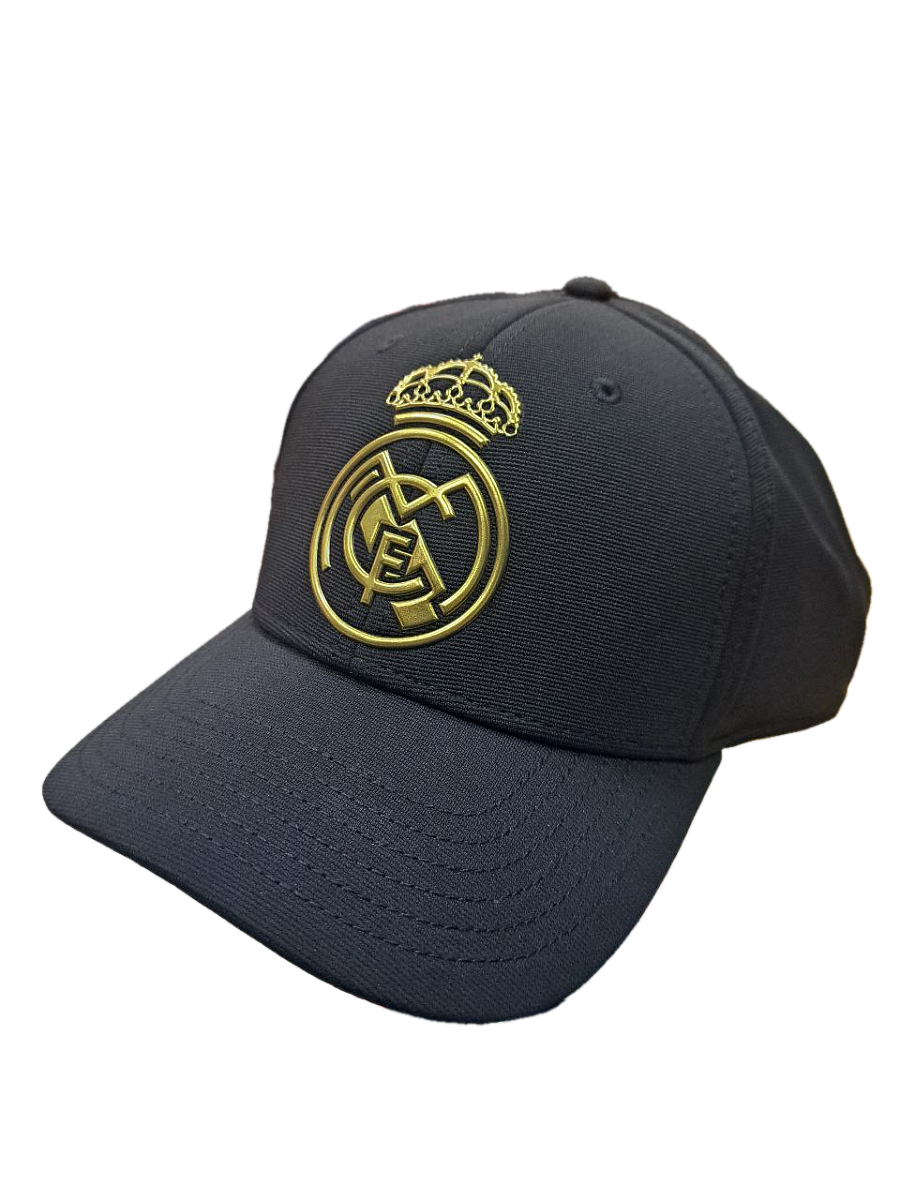 Бейсболка Реал Мадрид BLACK & GOLD ADULTO