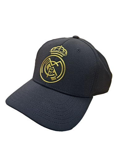 Бейсболка Реал Мадрид BLACK & GOLD ADULTO