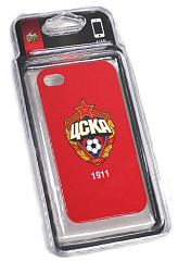 Клип-кейс для iPhone 4/4S красный