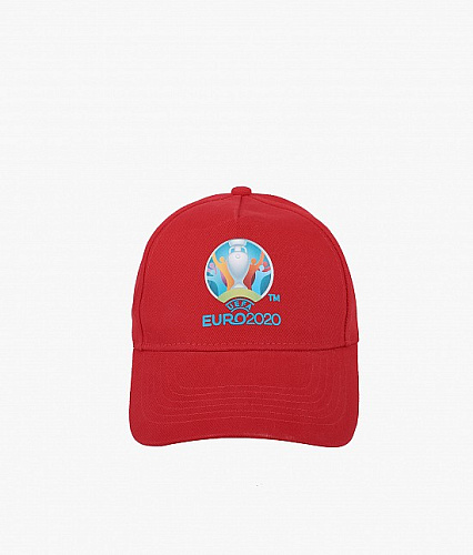 Бейсболка ЕВРО 2020, красная