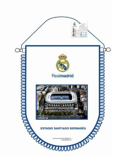 Вымпел Реал Мадрид Estadio 24х32 см