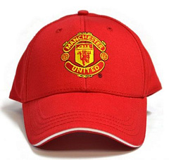 Бейсболка Манчестер Юнайтед красная Cap Red