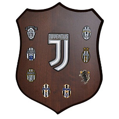 Деревянная коллекционная эмблема Ювентус Collector's Wooden Crest J